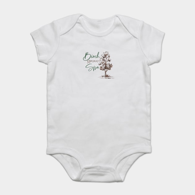 Birch Grove Spa Baby Bodysuit by Stars Hollow Mercantile